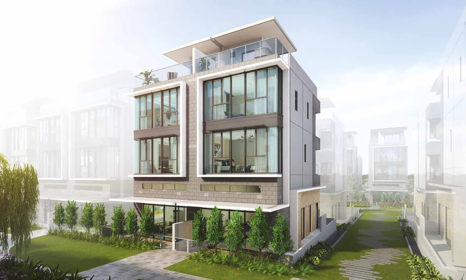 Belgravia Ace semi-detached Type C — artist's impression