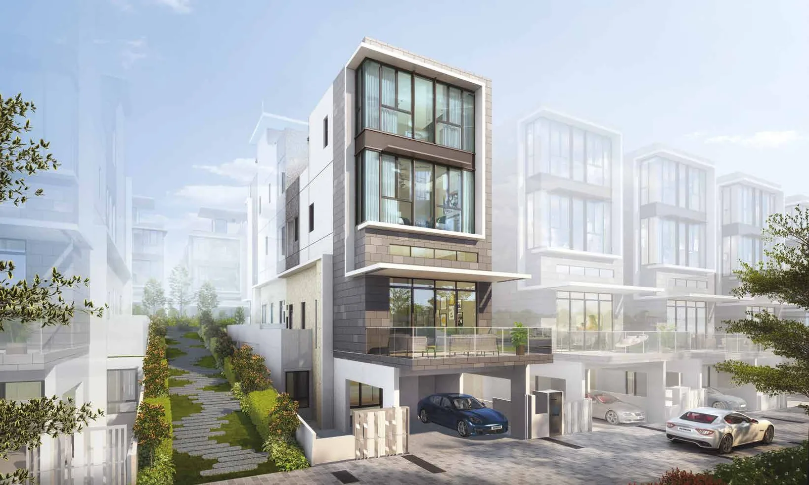 Belgravia Ace semi-detached Type A — artist's impression