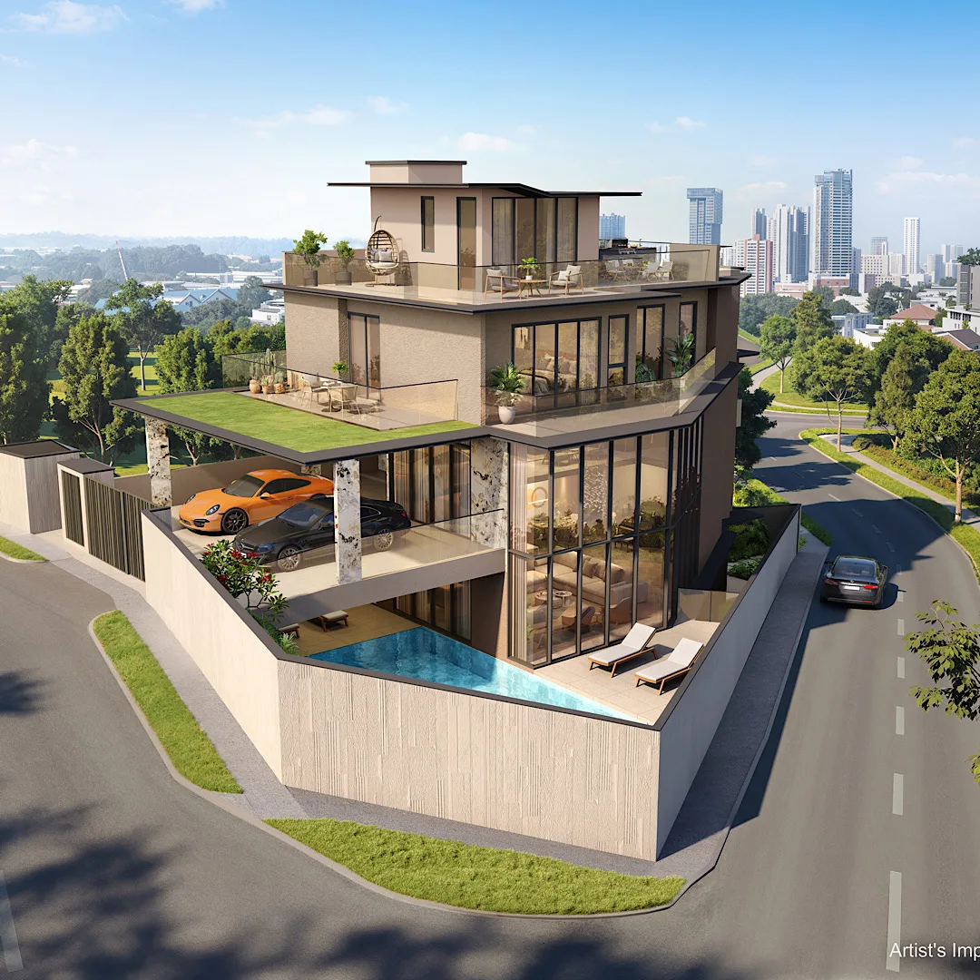 8 Chancery Hill Road, Type D detached house — artist's impression