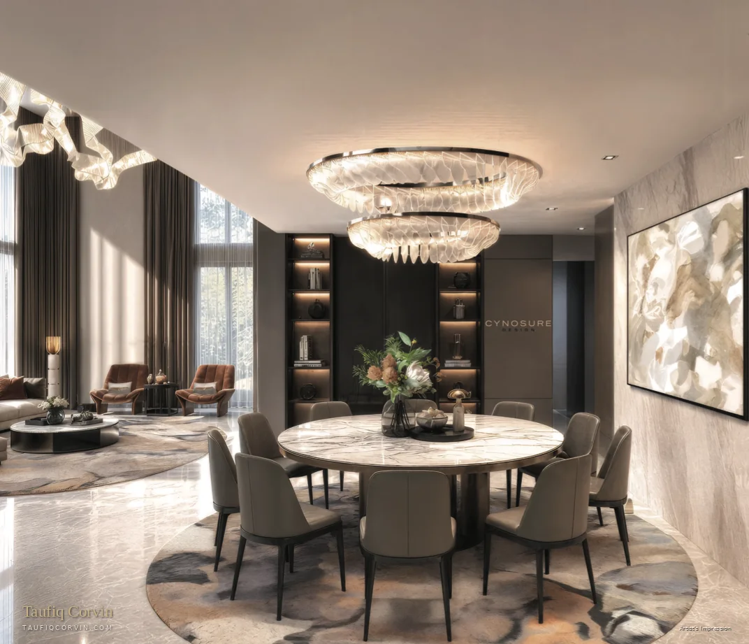 Dining, Type D detached, Singapore District 11 — artist's impression