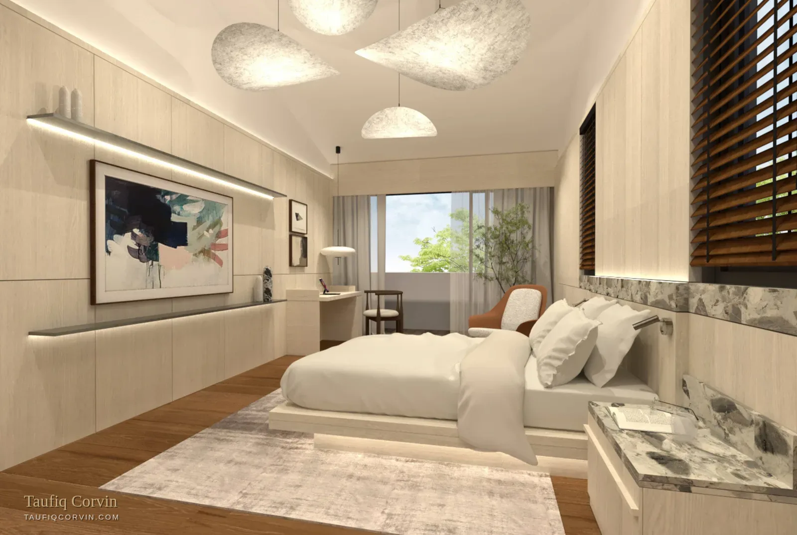 Clifton Embassy top-floor master suite — artist's impression
