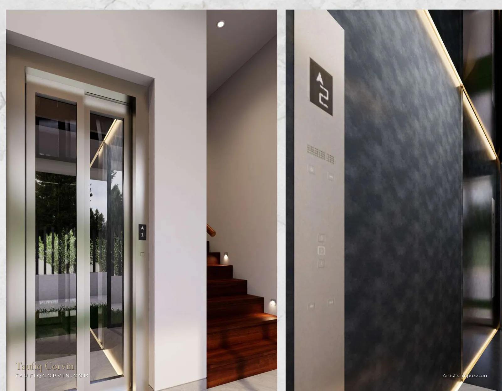 Eminent home lift, Lorong G Telok Kurau, Singapore District 15 — artist's impression