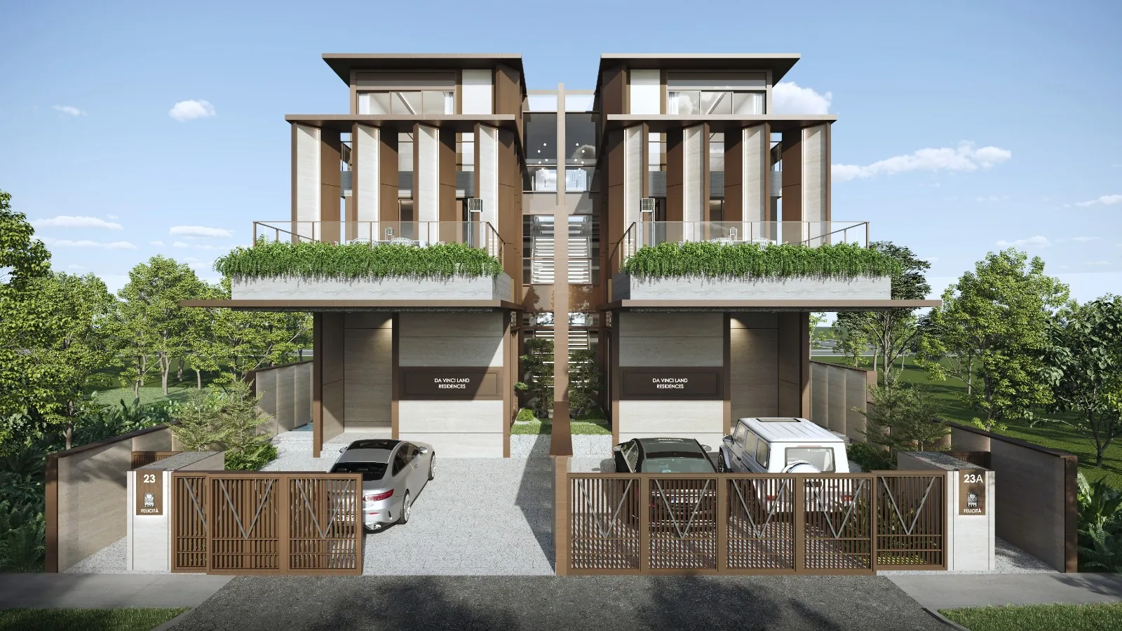 Felicità façade — artist's impression