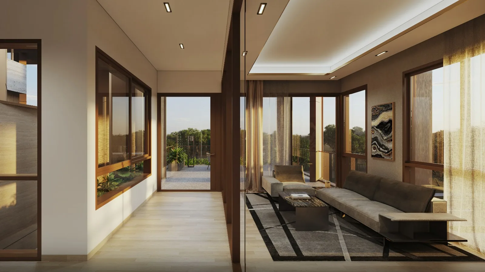 Felicità lounge — artist's impression