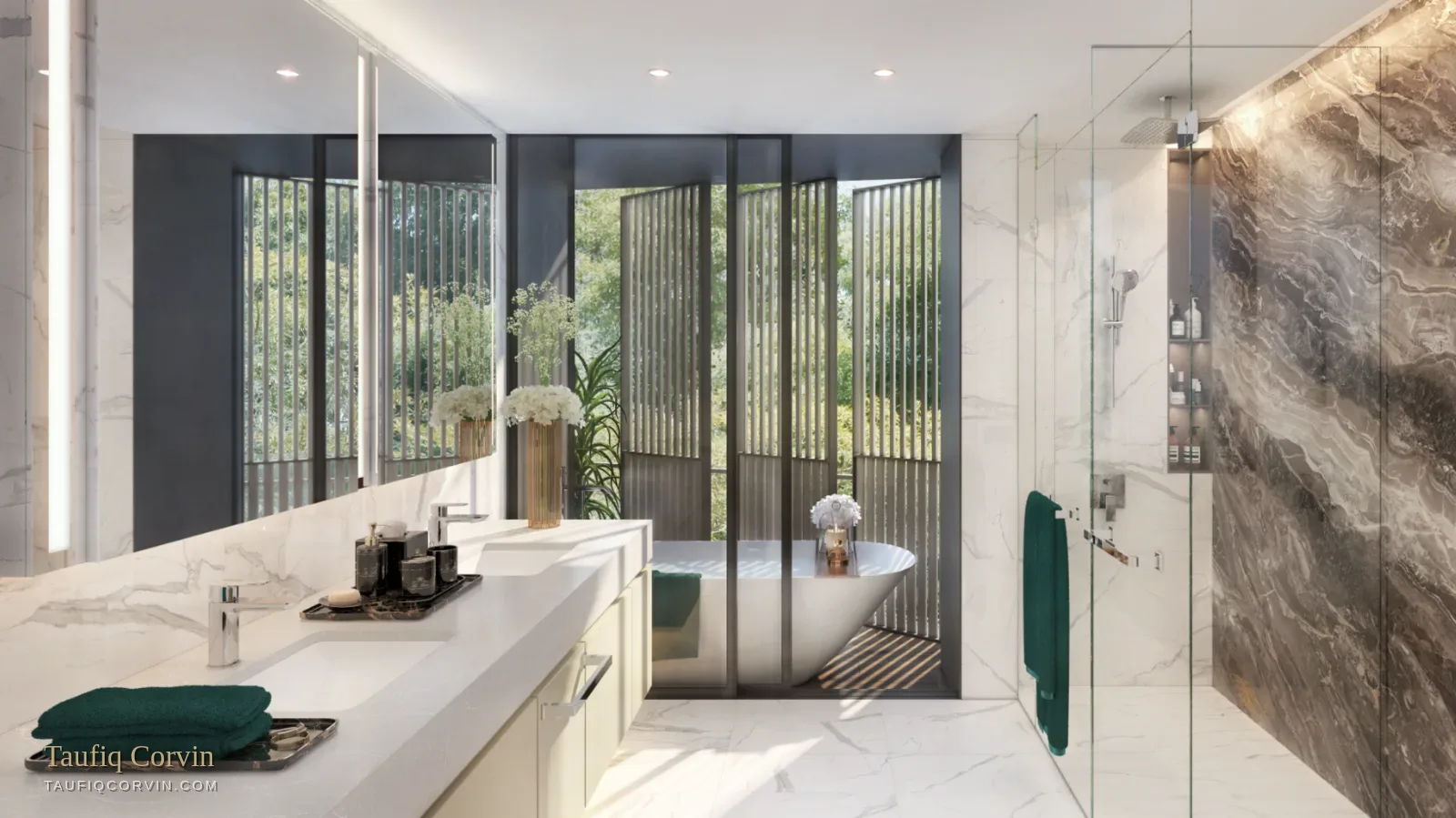 Greenbank Park bathroom, Singapore District 21 — artist's impression