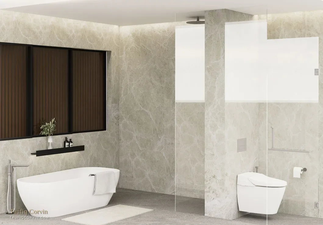 Senang bathroom — artist's impression