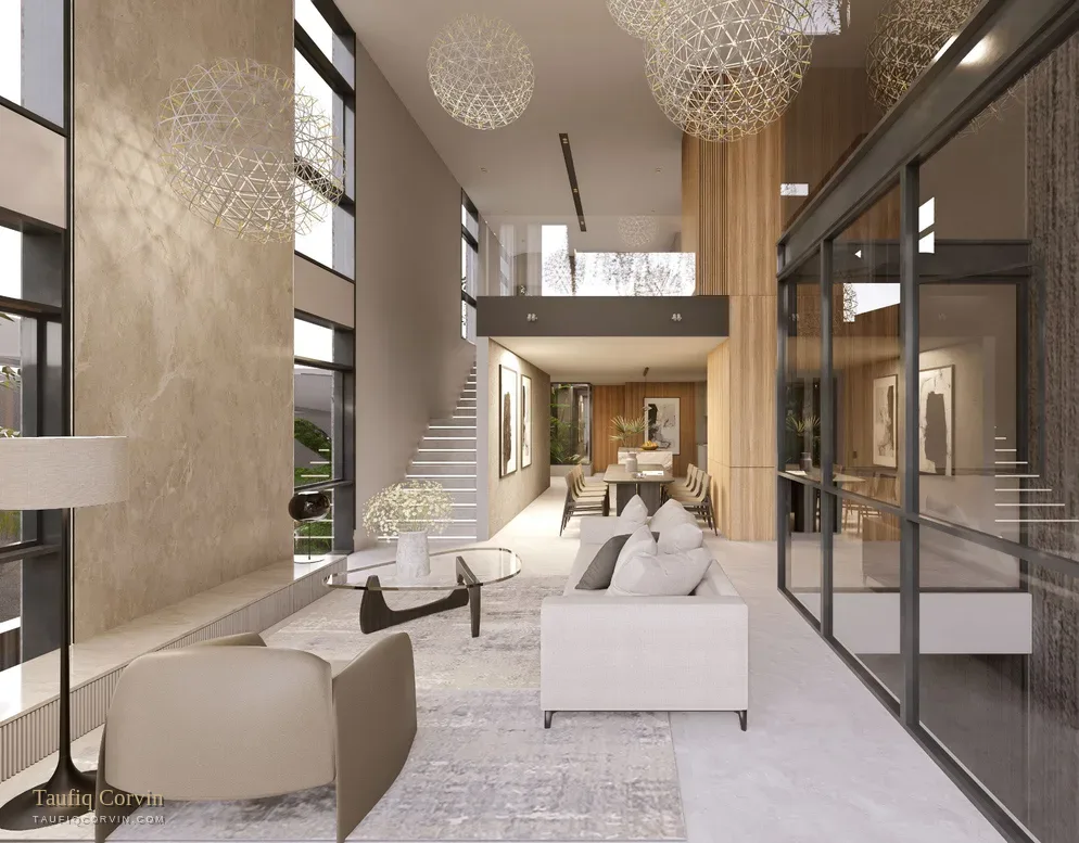 Senang living space — artist's impression