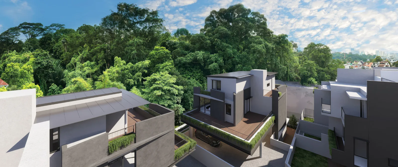 Kheam Hock Road collection aerial view — artist's impression