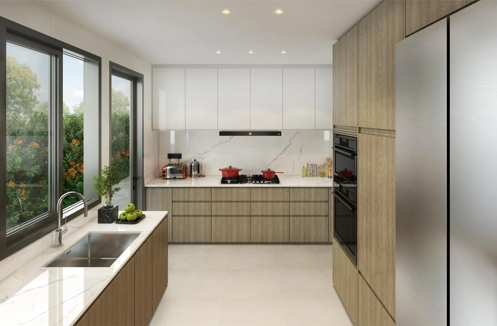 Old Tampines Road bungalow wet kitchen — artist's impression