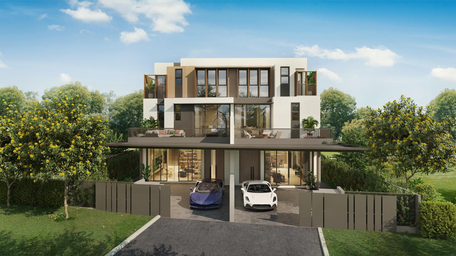 Villas @ Old Tampines Road — artist's impression