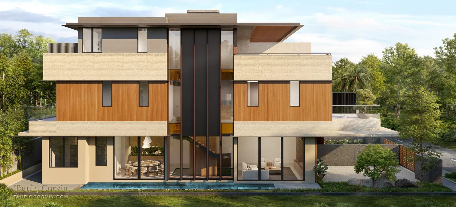 Solstice second corner terrace — artist's impression