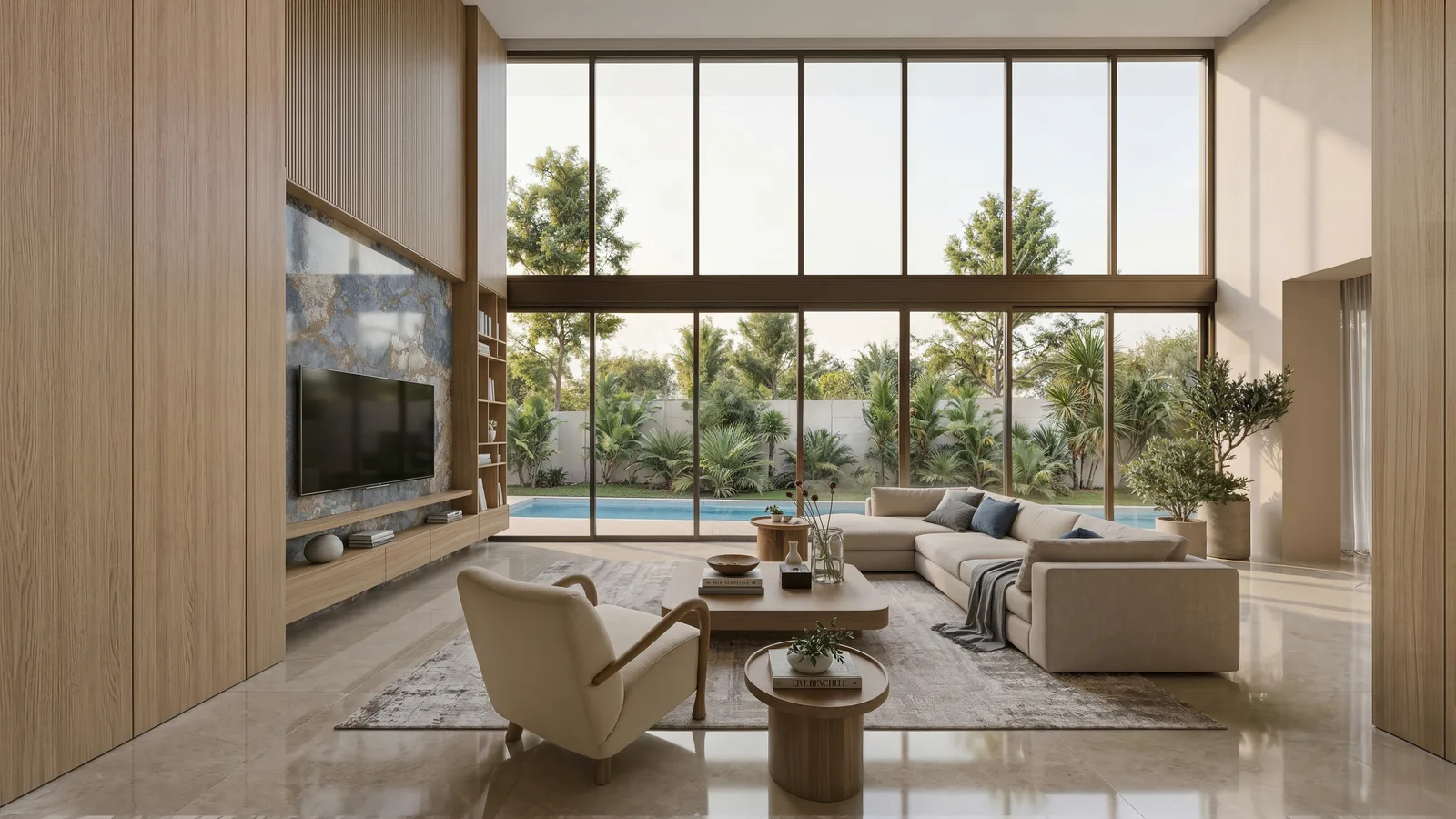 Tan Boon Chong Avenue living room — artist's impression