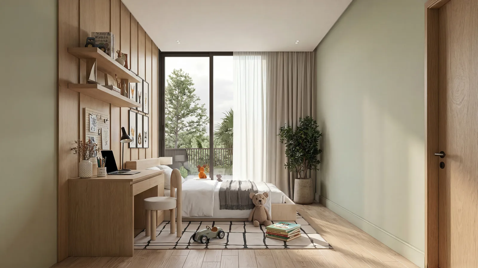 Tan Boon Chong Avenue bedroom — artist's impression