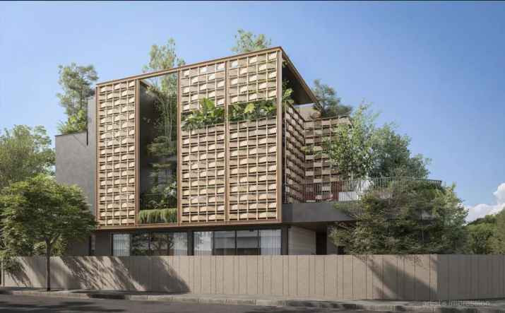 The Address at Hillcrest, freehold semi-detached house, Singapore District 11 — artist's impression