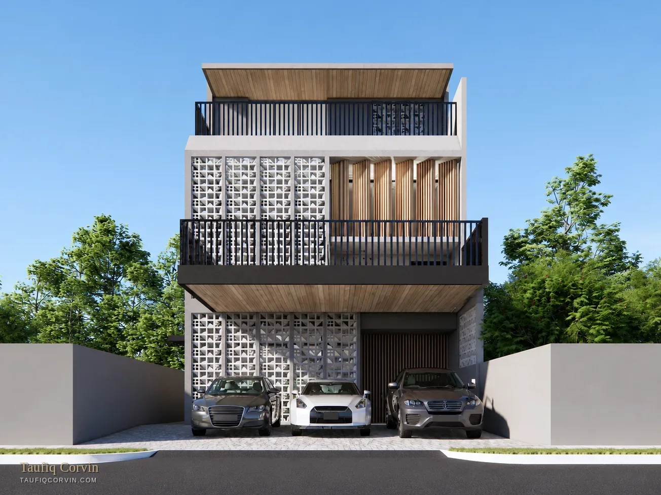 The Lattice — forest-facing freehold semi-detached, Greenleaf Rise District 10